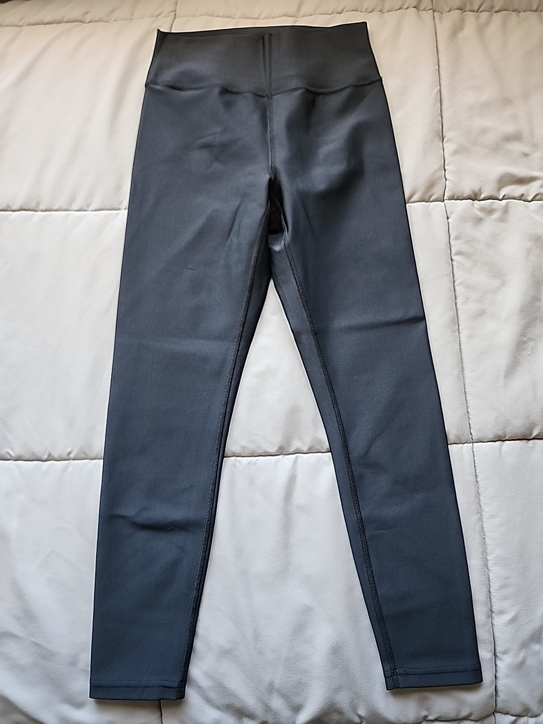 Prana Sculpt 7/8 Leggings Stormy Night Sz Medium High Compression High Rise EUC