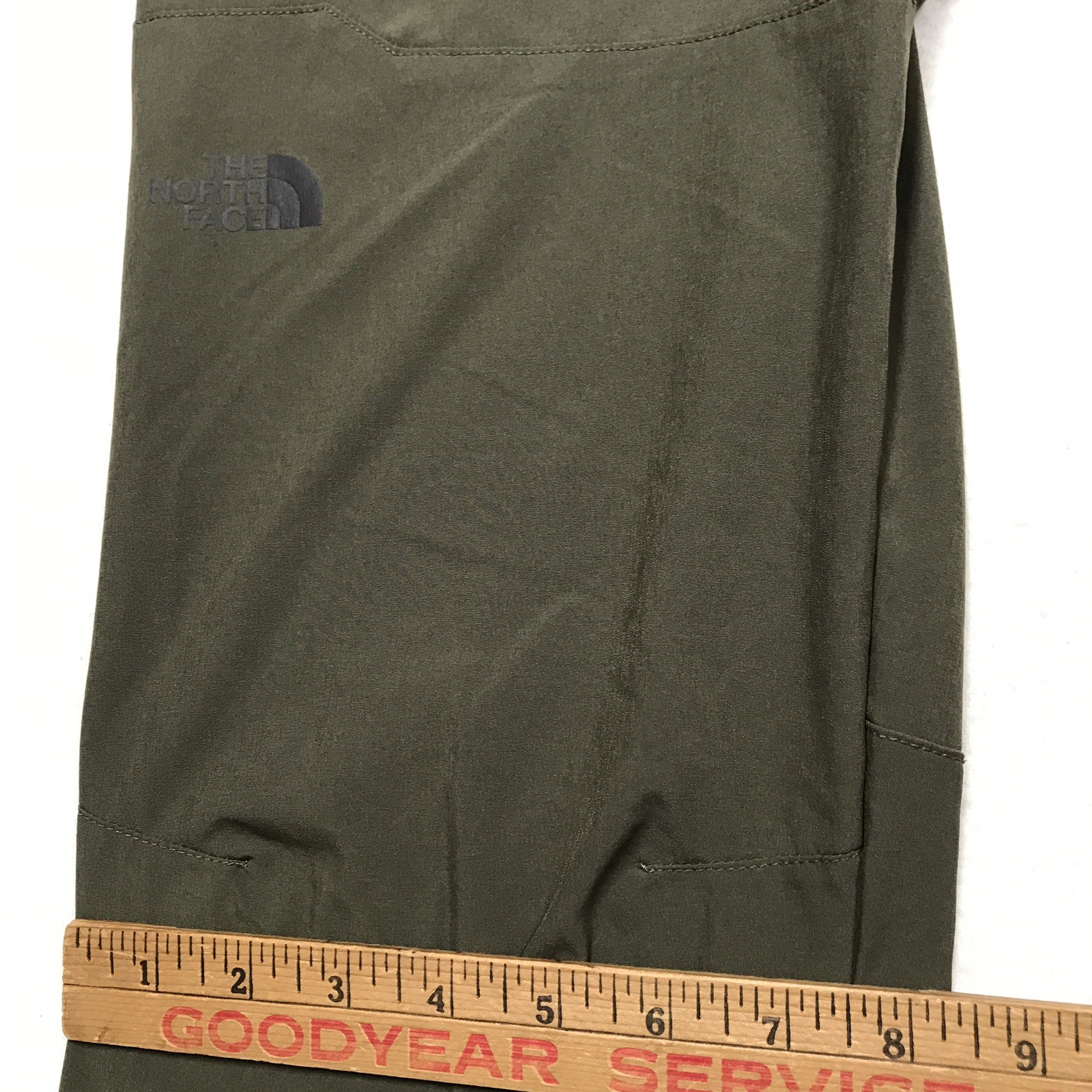NORTH FACE Paramount Active Pant Men 34×30 Green UPF 40+ Articulated Knee