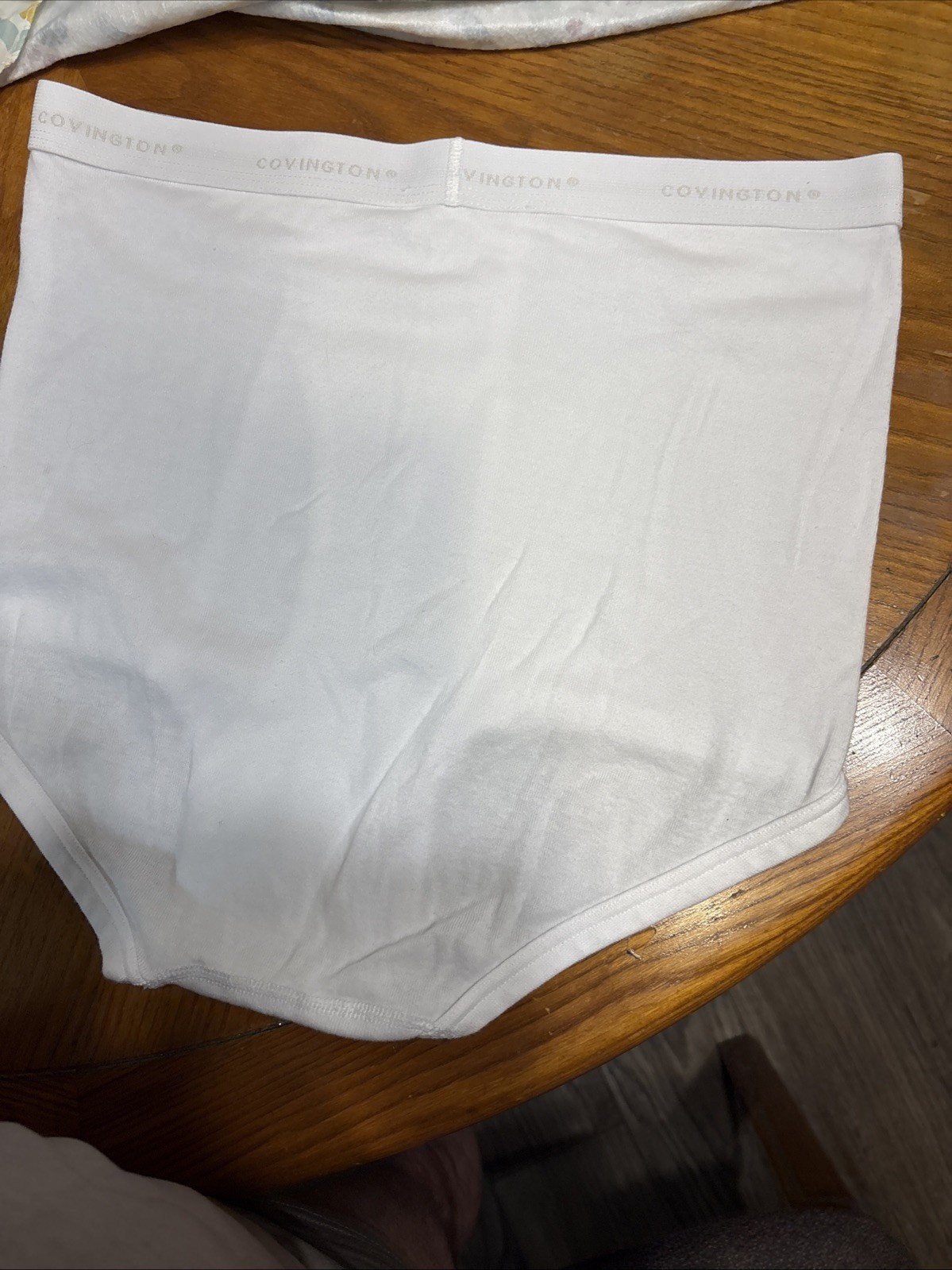 Covington vintage white brief Size38