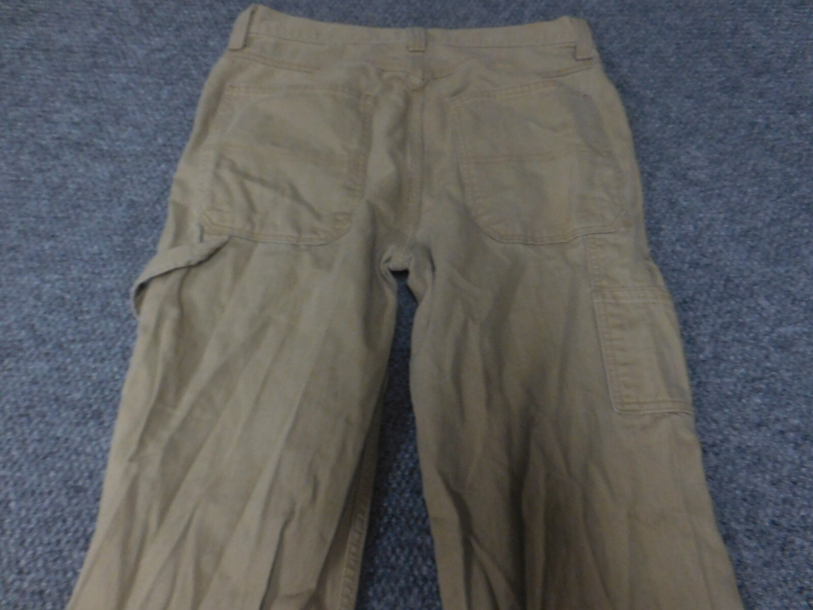 Saddlebred Mens Jeans 30×31 Beige straight blue Denim regular carpenter