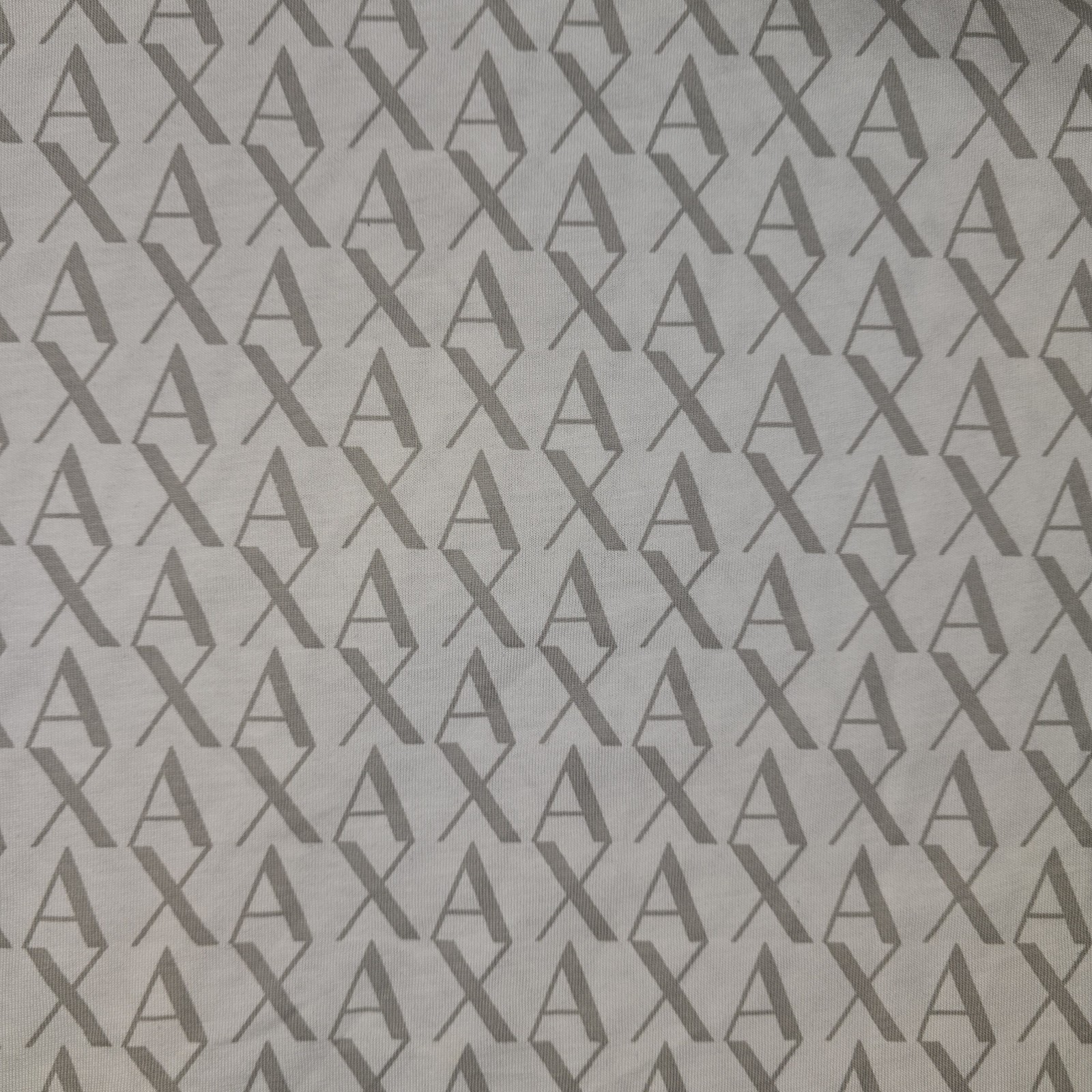 Armani Exchange Medium Logo-print White cotton t-shirt Mens
