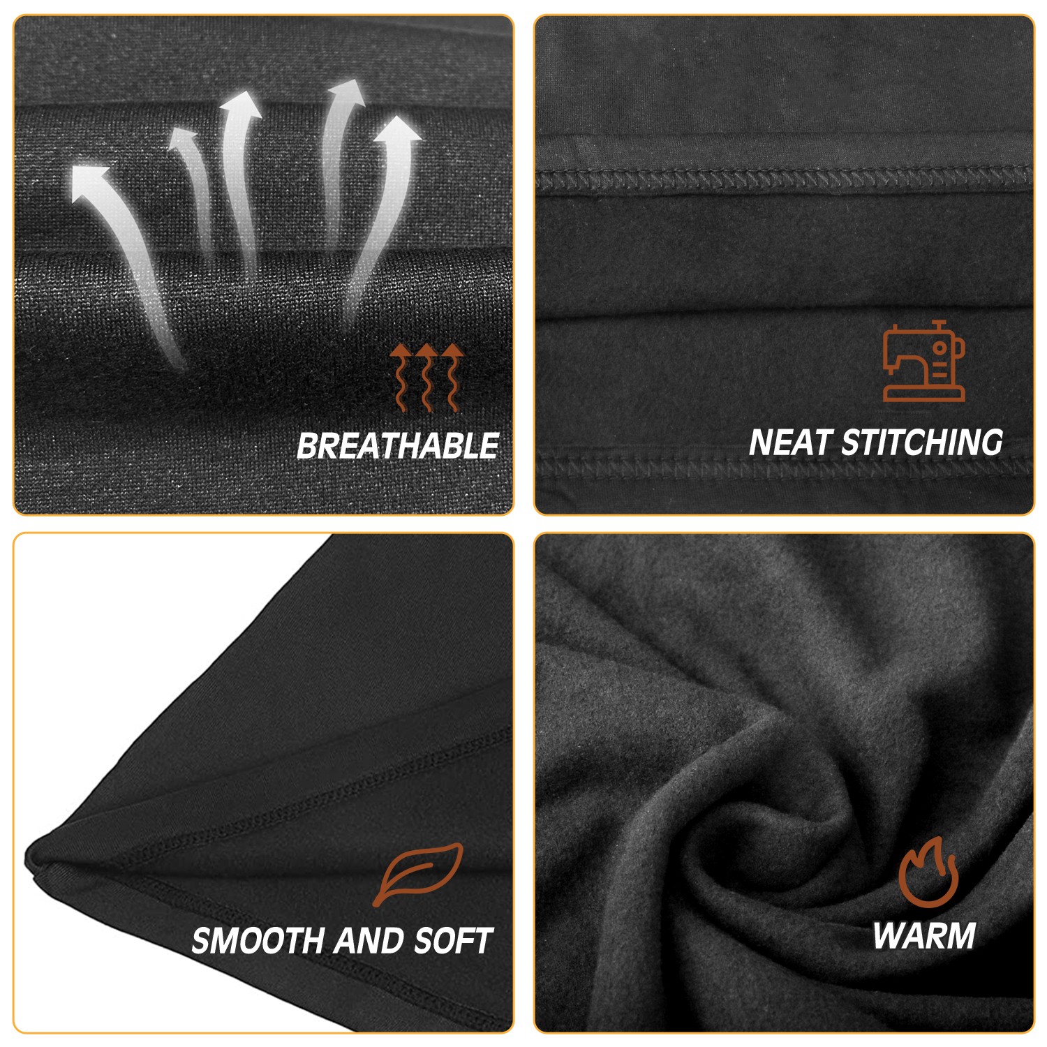 Womens Ladies Winter Ultra-Soft Fleece Lined Thermal Top & Bottom Underwear Set
