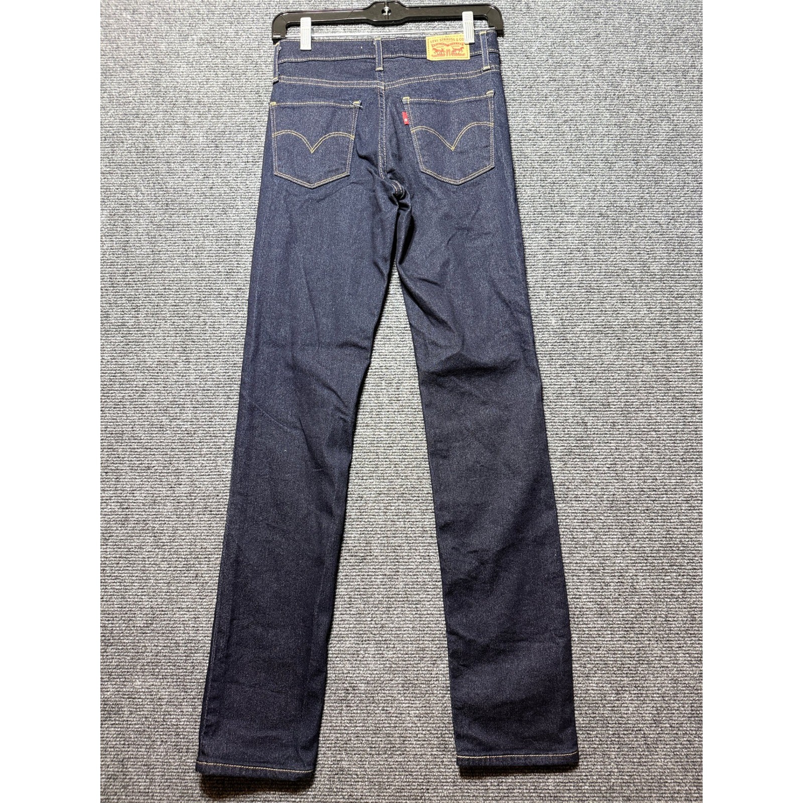 Levi’s 314 Shaping Straight Jeans Womens 26 Dark Wash Excellent Straight Leg