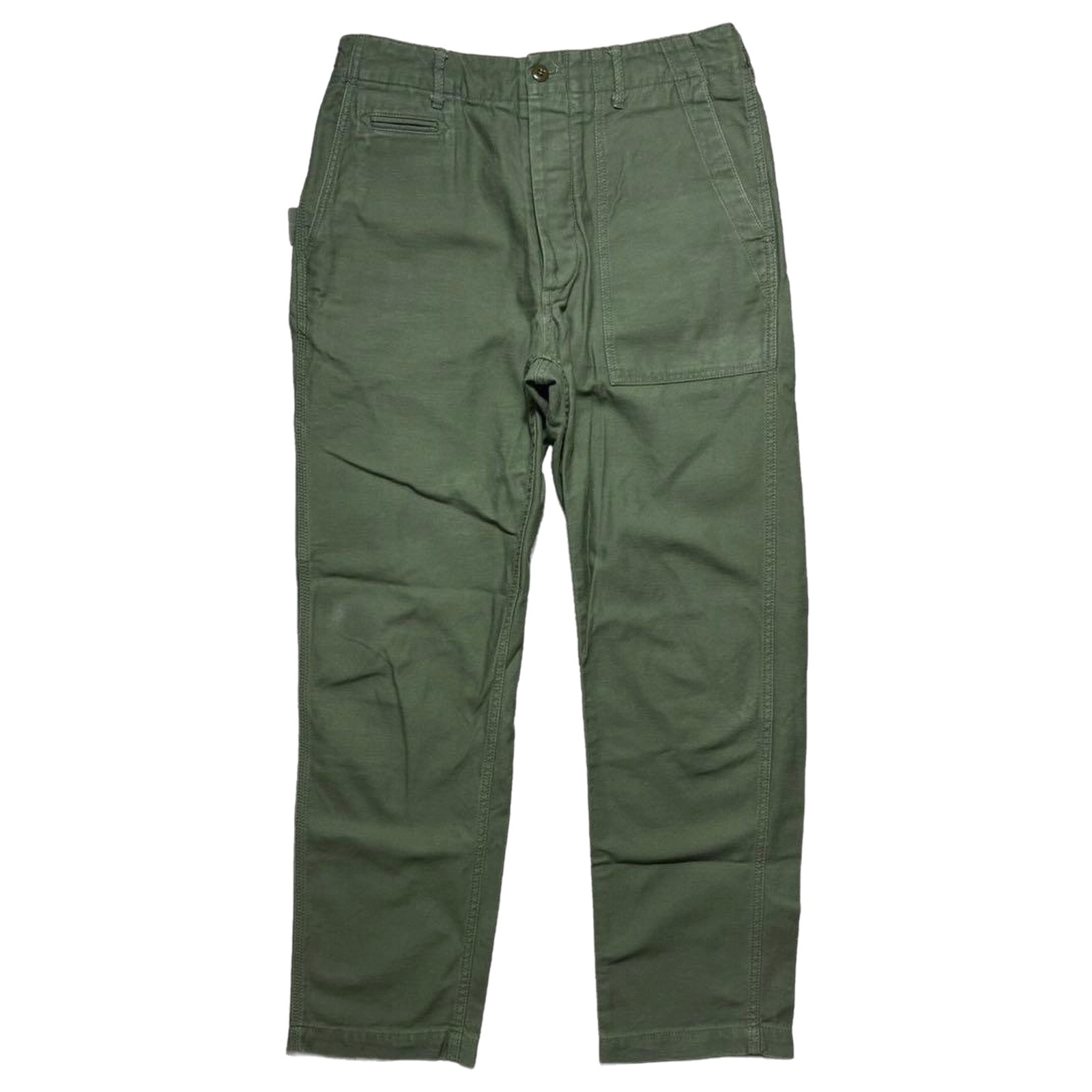 Engineered Garments x BEAMS+ Olive Fatigue Baker Pants XL Japan Exclusive F/S