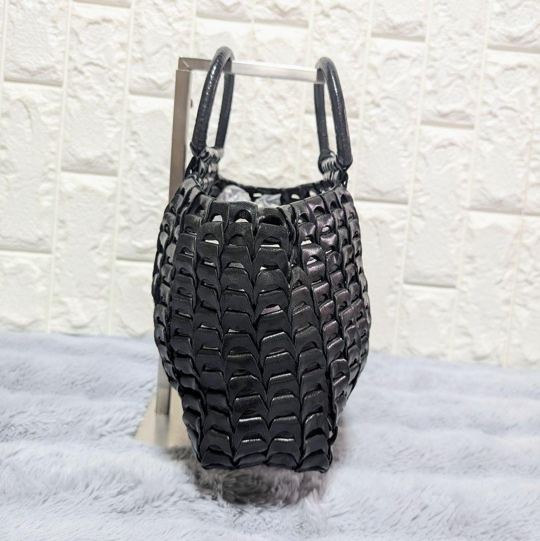 Excellent Condition DORAGON Dragon Diffusion Leather Mesh Tote Bag