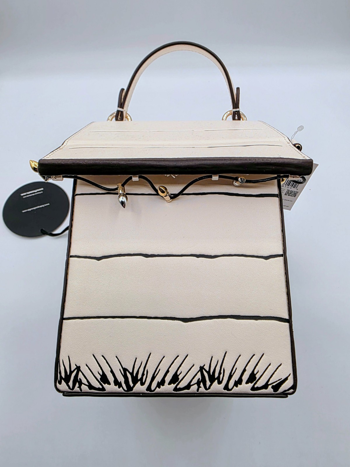 Kate Spade Peanuts Snoopy 3D Dog House Crossbody in Cream Multi NWT