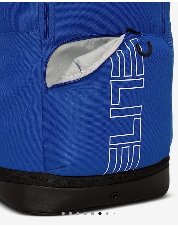 Nike Varsity Elite Unisex Backpacks (32L) Game Royal/Black Free Shipping NWT