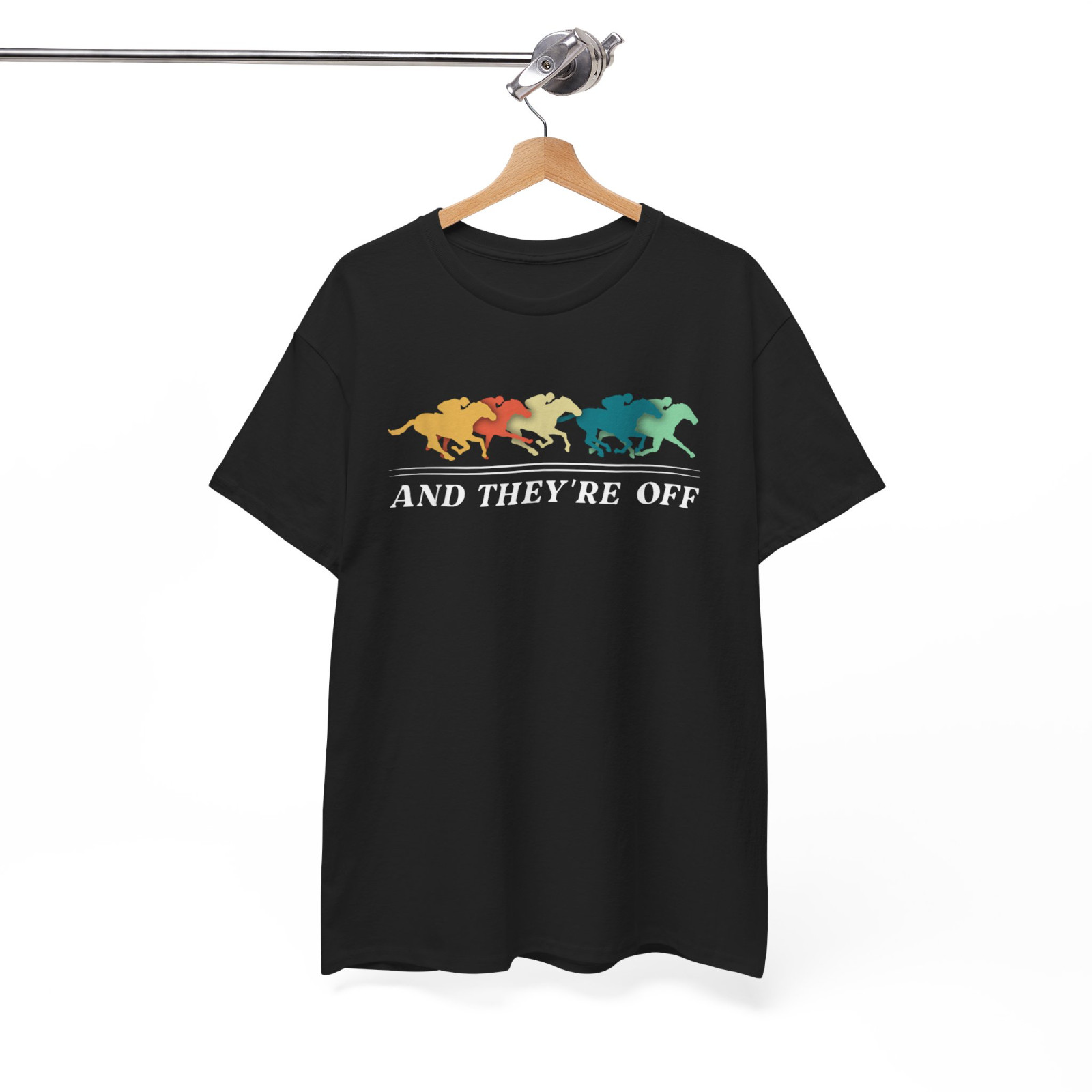 Funny Horse Racing Jockey Racer Derby Rider Track Race Gifts T-Shirt