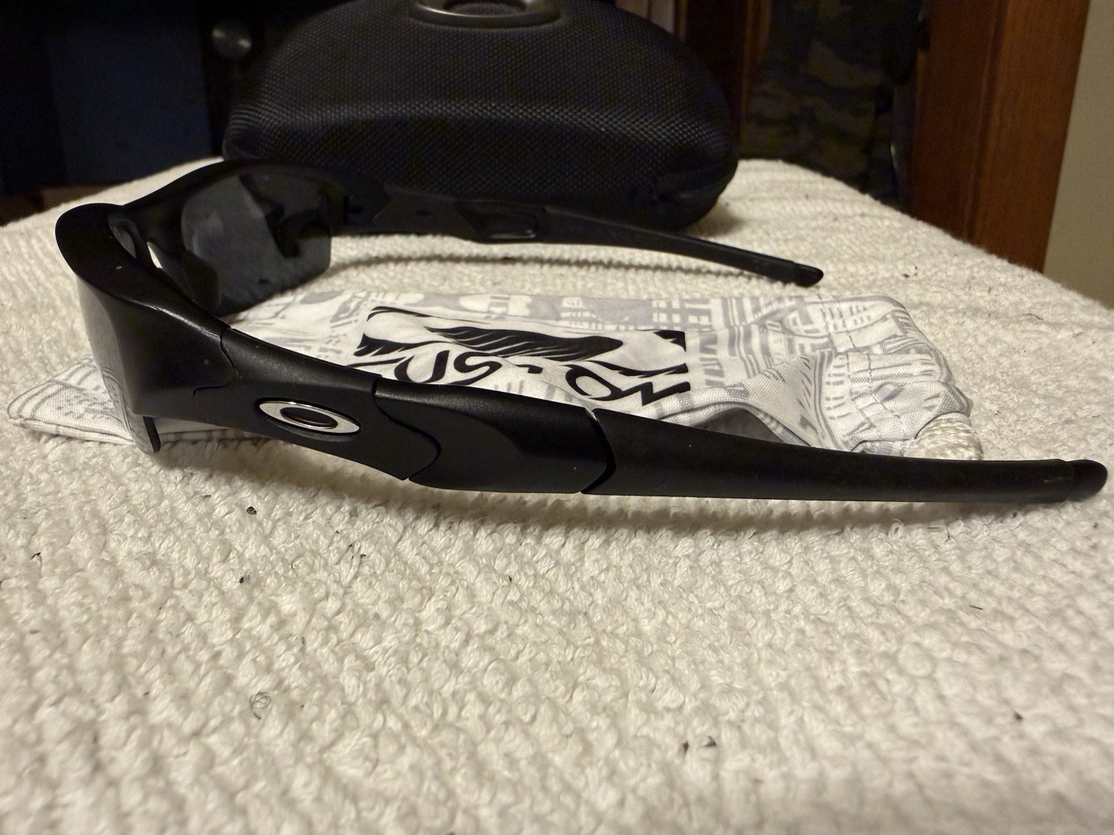 Oakley Flak Jacket Sunglasses Matte Black