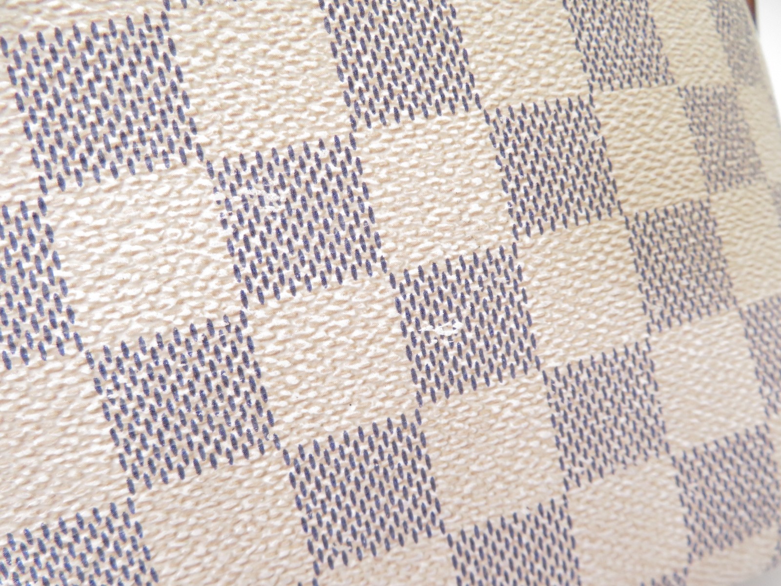 Authentic Louis Vuitton Damier Azur Neverfull PM Tote Bag Handbag F#53074