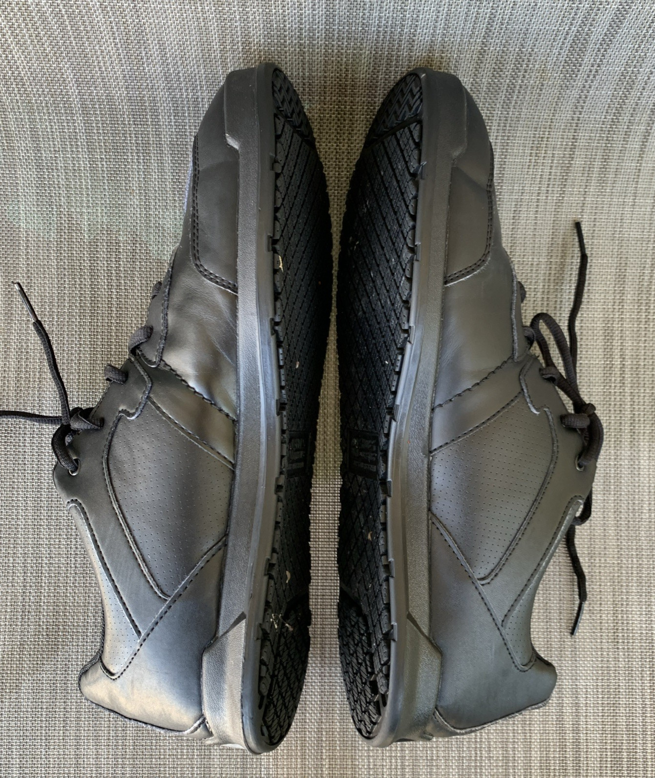 SHOES FOR CREWS Men’s Size US 12 FREESTYLE II Shoes 38140 Black Slip-Resistant