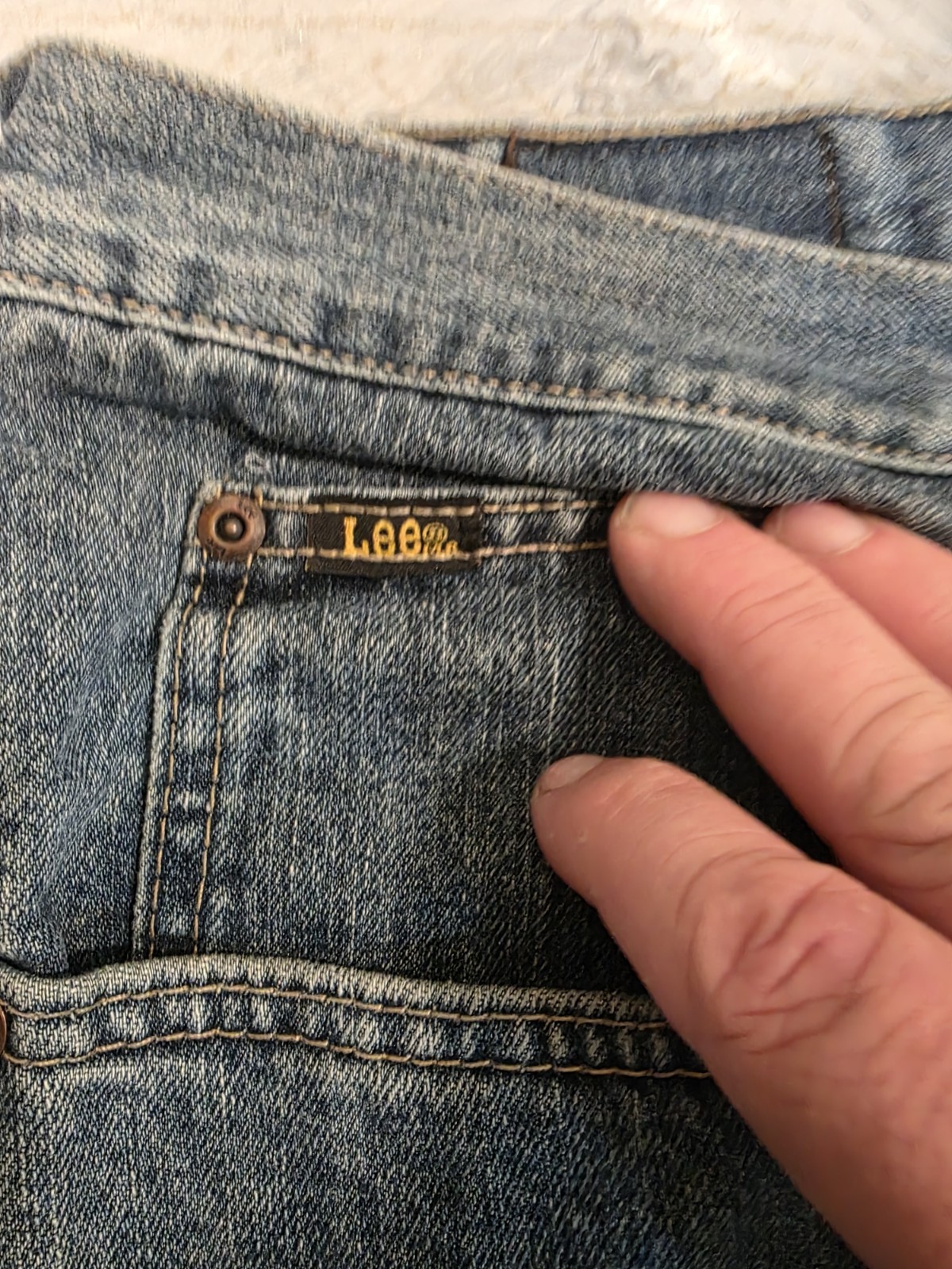 42×30 – 3 Jean Bundle, Lee And Faded Glory From The Late 90’s No Holes Or Rips