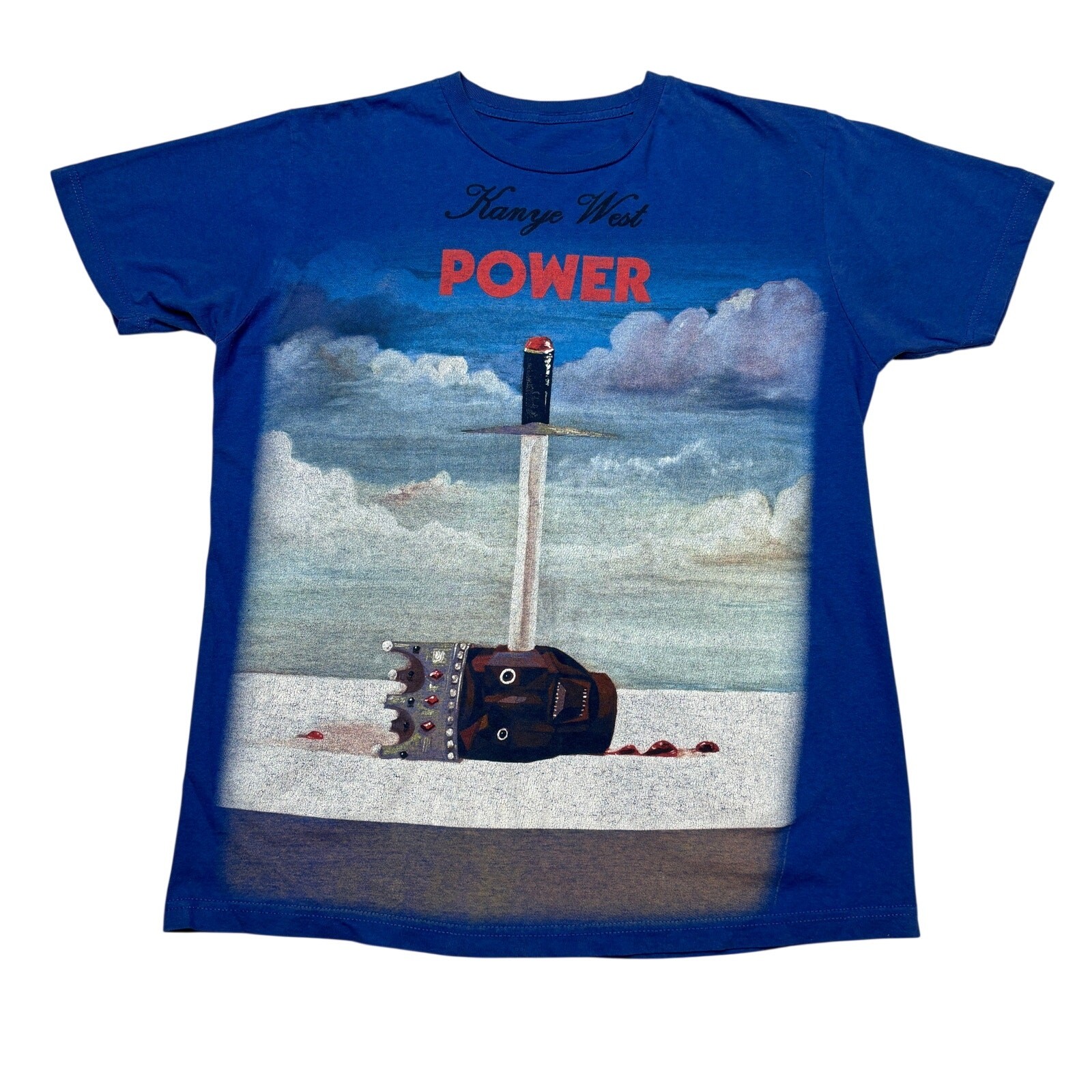 Kanye West Power Tour Shirt My Beautiful Dark Twisted Fantasy 20.5×26.5