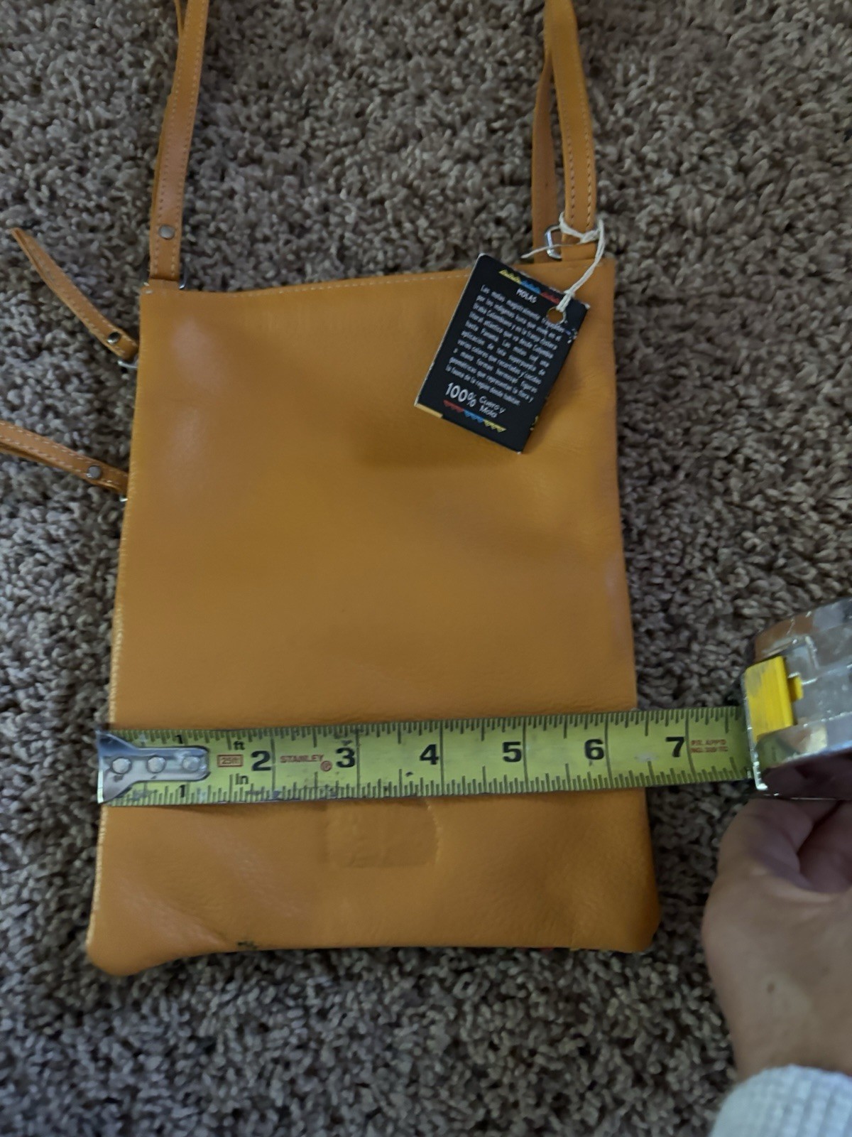 Arte Kun Columbia crossbody NWT Mustard Yellow Multi Colored