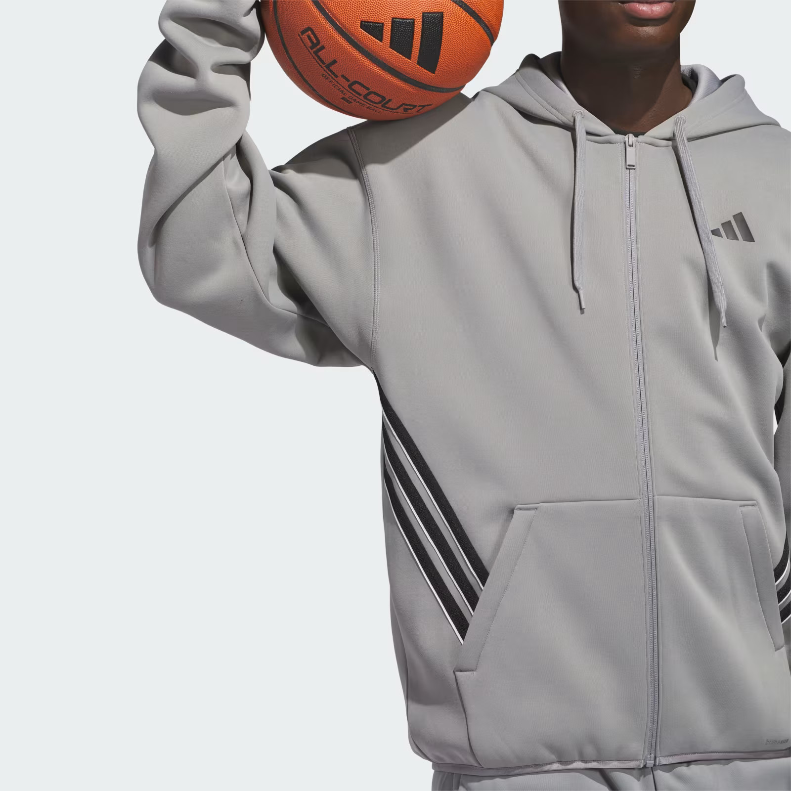 adidas ADIDAS CRAZY WARM FULLZIP HOODIE Grey