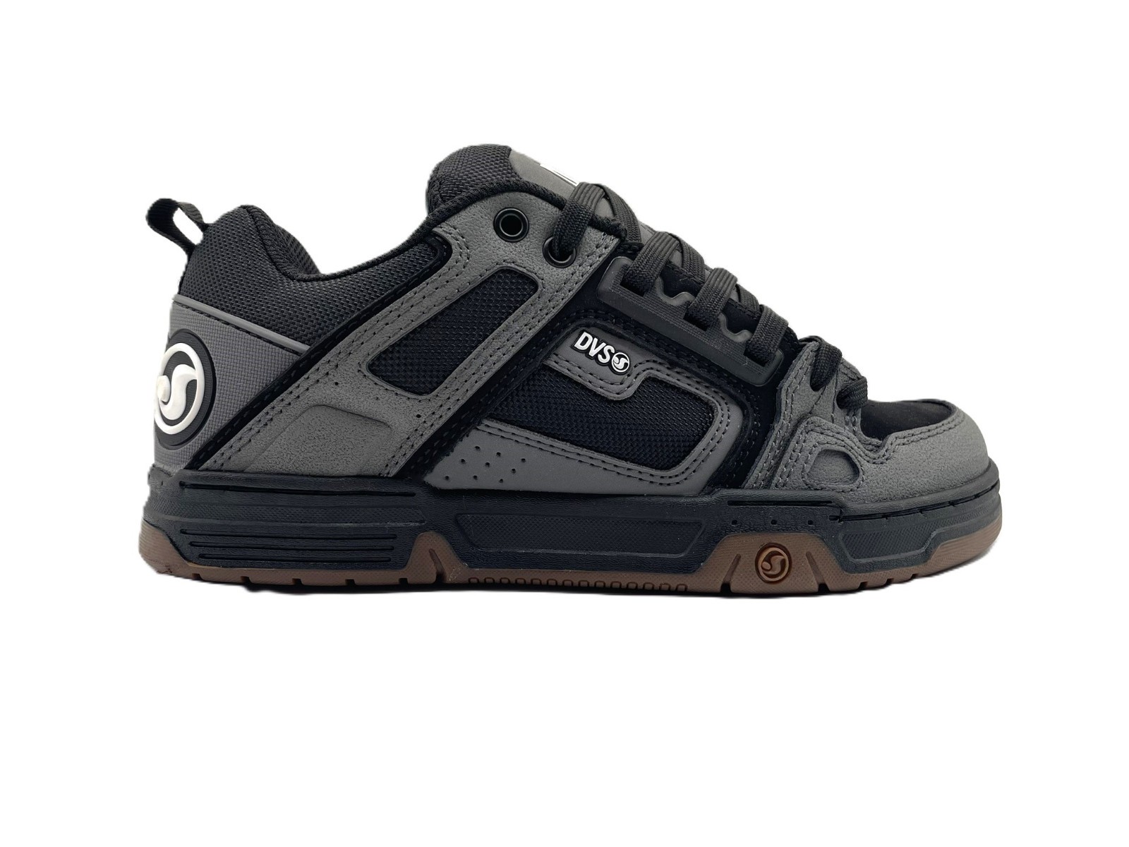 DVS – Comanche Shoes – Charcoal Black Gum White