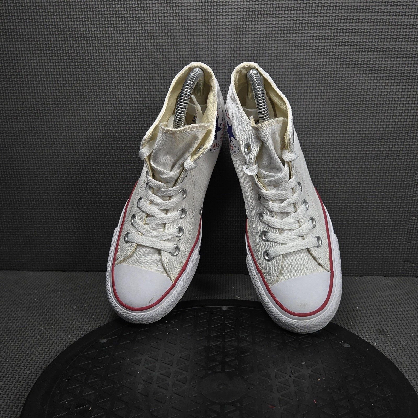Converse CT Hidden Wedge All Star Shoes Womens Sz 7 White High Top Sneakers