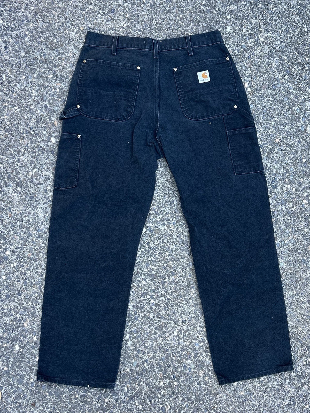 Carhartt Double Knee Dungaree Carpenter Pants Men’s 34×30 Loose Original Fit