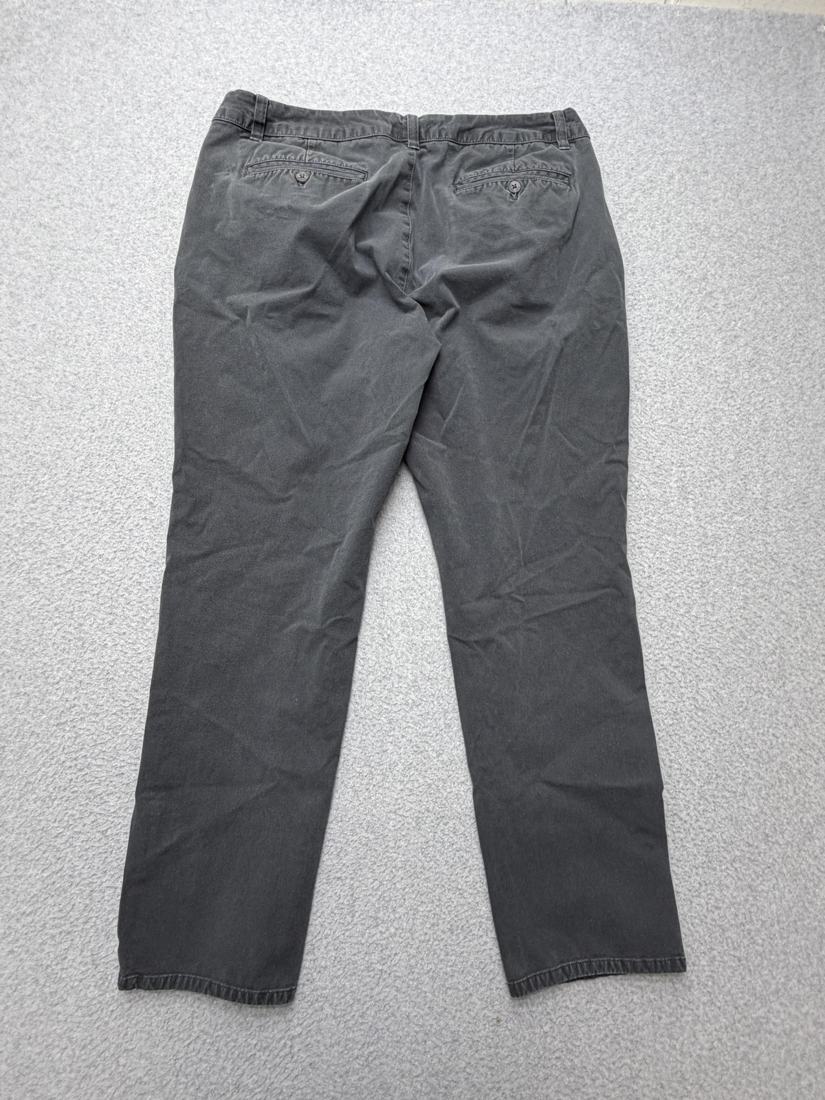 Bonobos Pants Mens 34×30 Gray Slim Fit Stretch Chino Straight Casual Everyday
