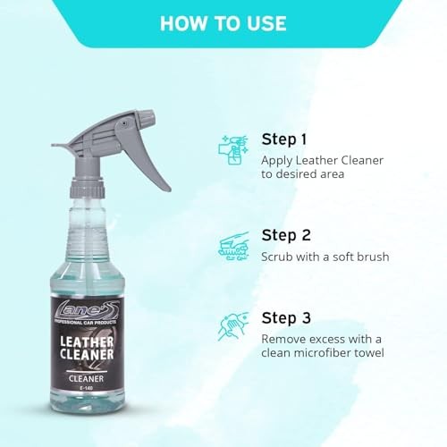 Leather Cleaner- Leather Protector Spray, Automotive 32 Fl Oz (Pack of 1)