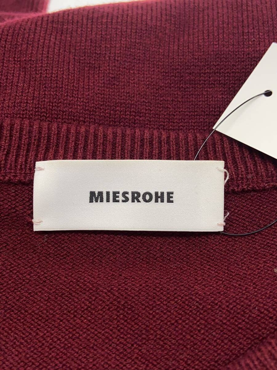 MIESROHE Short-Sleeved Knit Dress with Bustier, Size 0, Nylon, BRD MWNO254112