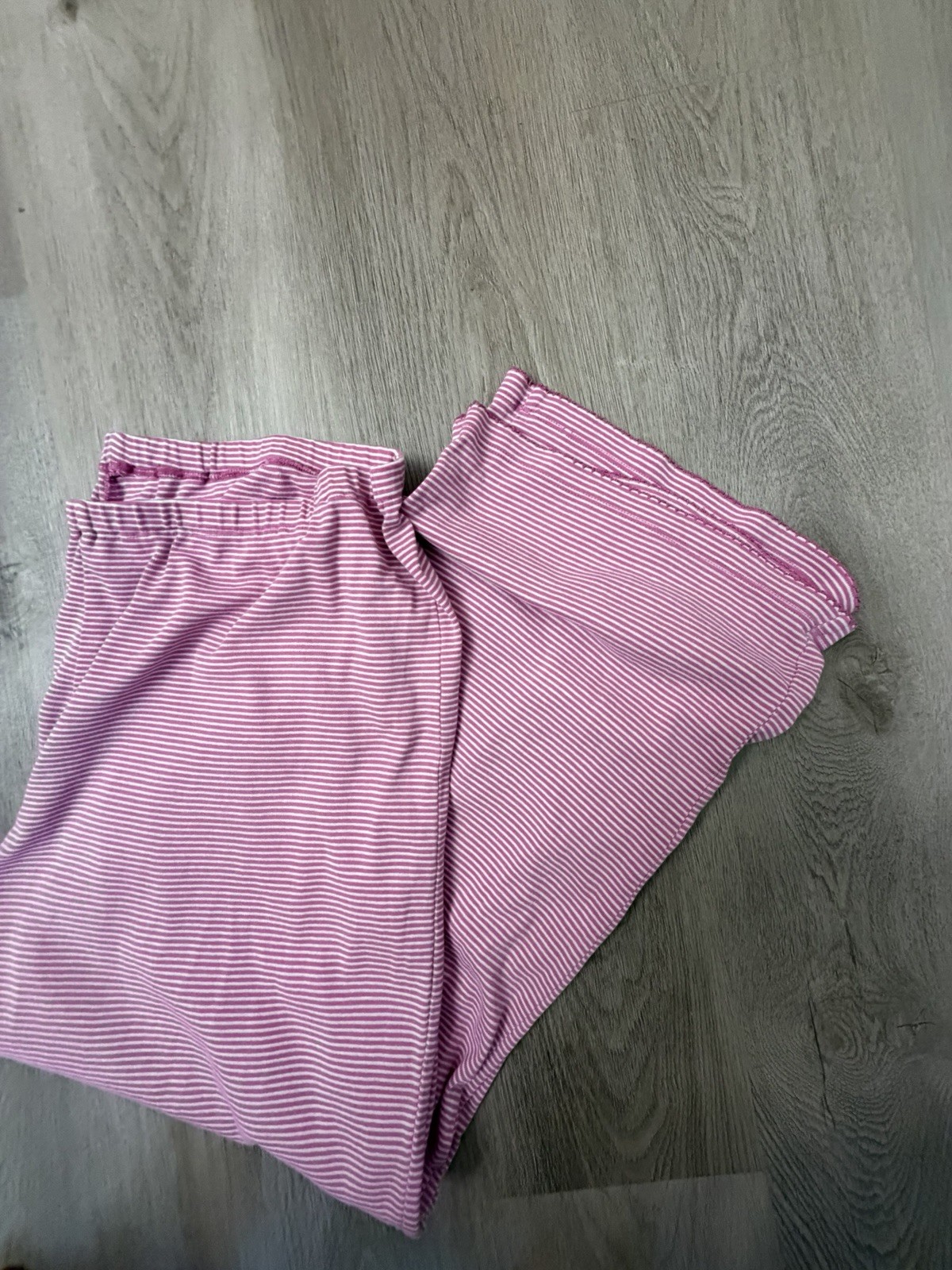 Chaps Women’s Pink Striped Pajama Set Size XL 100% Cotton
