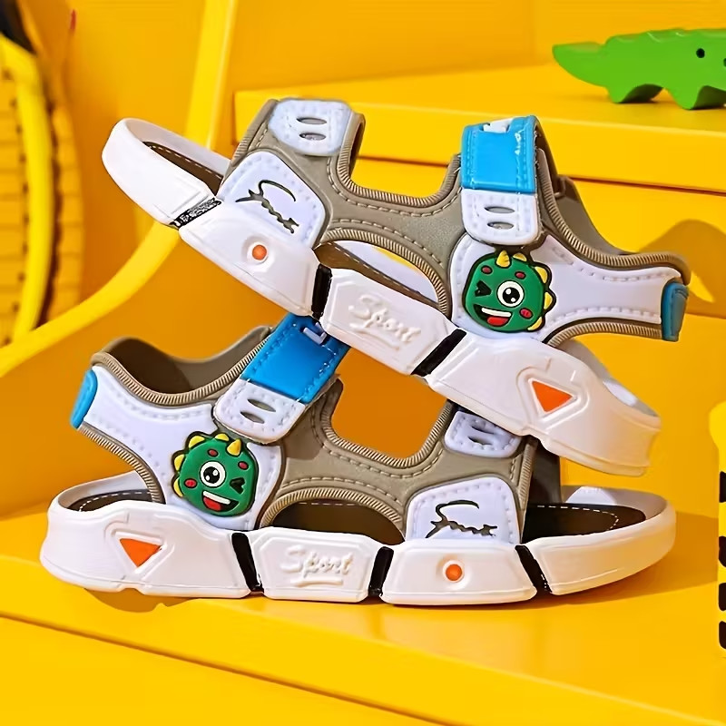 Boys’ Sandals Fashionable Cartoon Toddler Sandals Soft Bottom Size 13