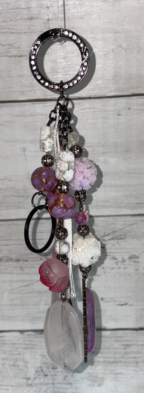 Purse Charm✨Bag Charm✨Bag Swag✨Handmade Bling Keychain✨Handbag Jewelry✨NWT