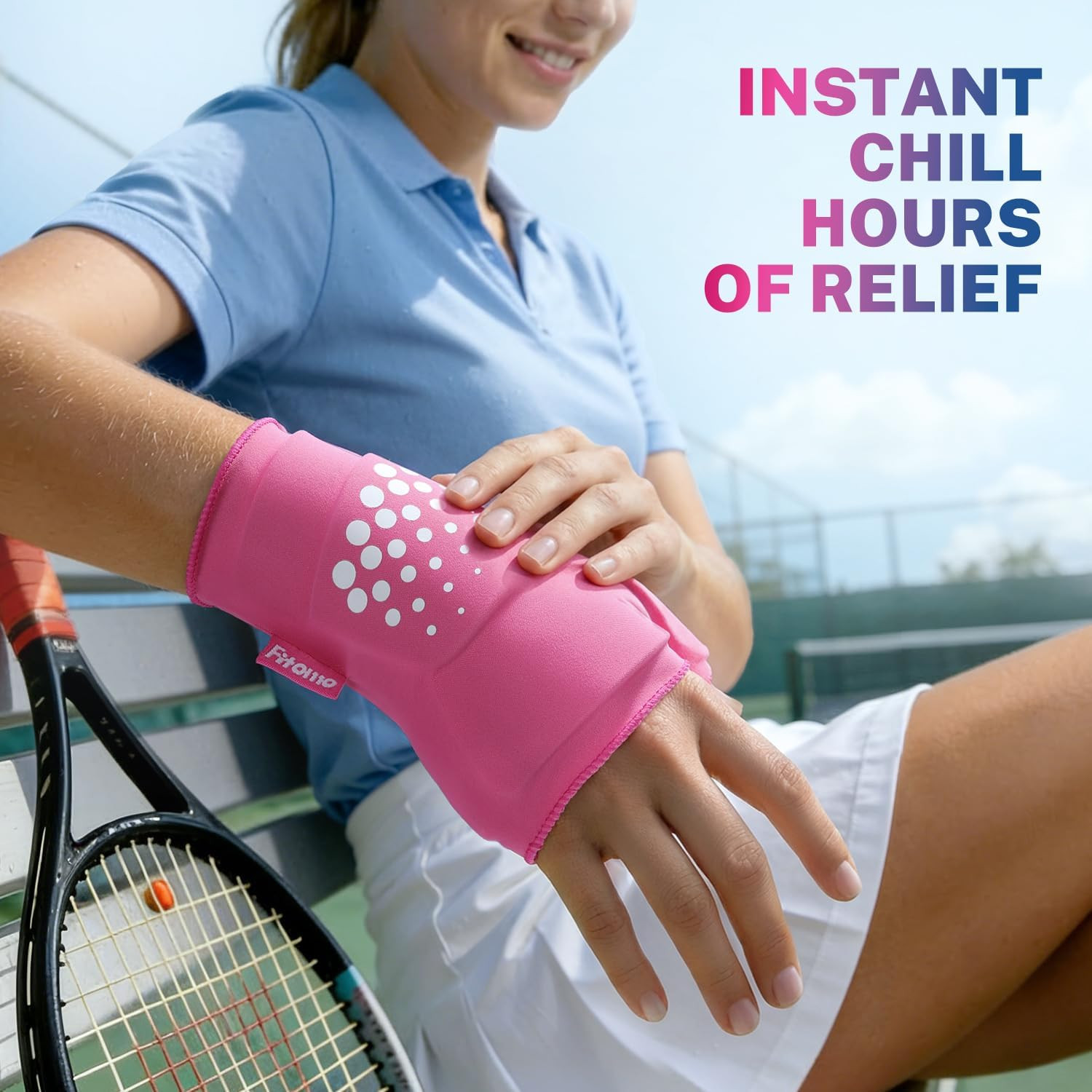 Thumb & Wrist Ice Pack Wrap Reusable Hot Cold Therapy Support Pain Relief