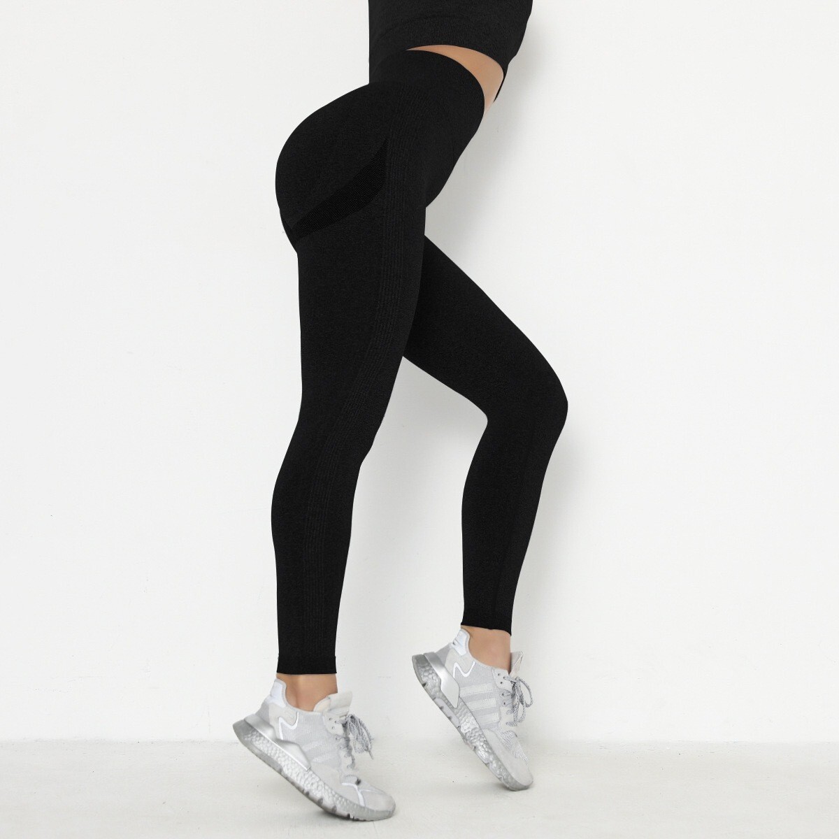 Womens High Waist Butt lift Leggings Yoga Fitness Tummy Control Gym High Rise