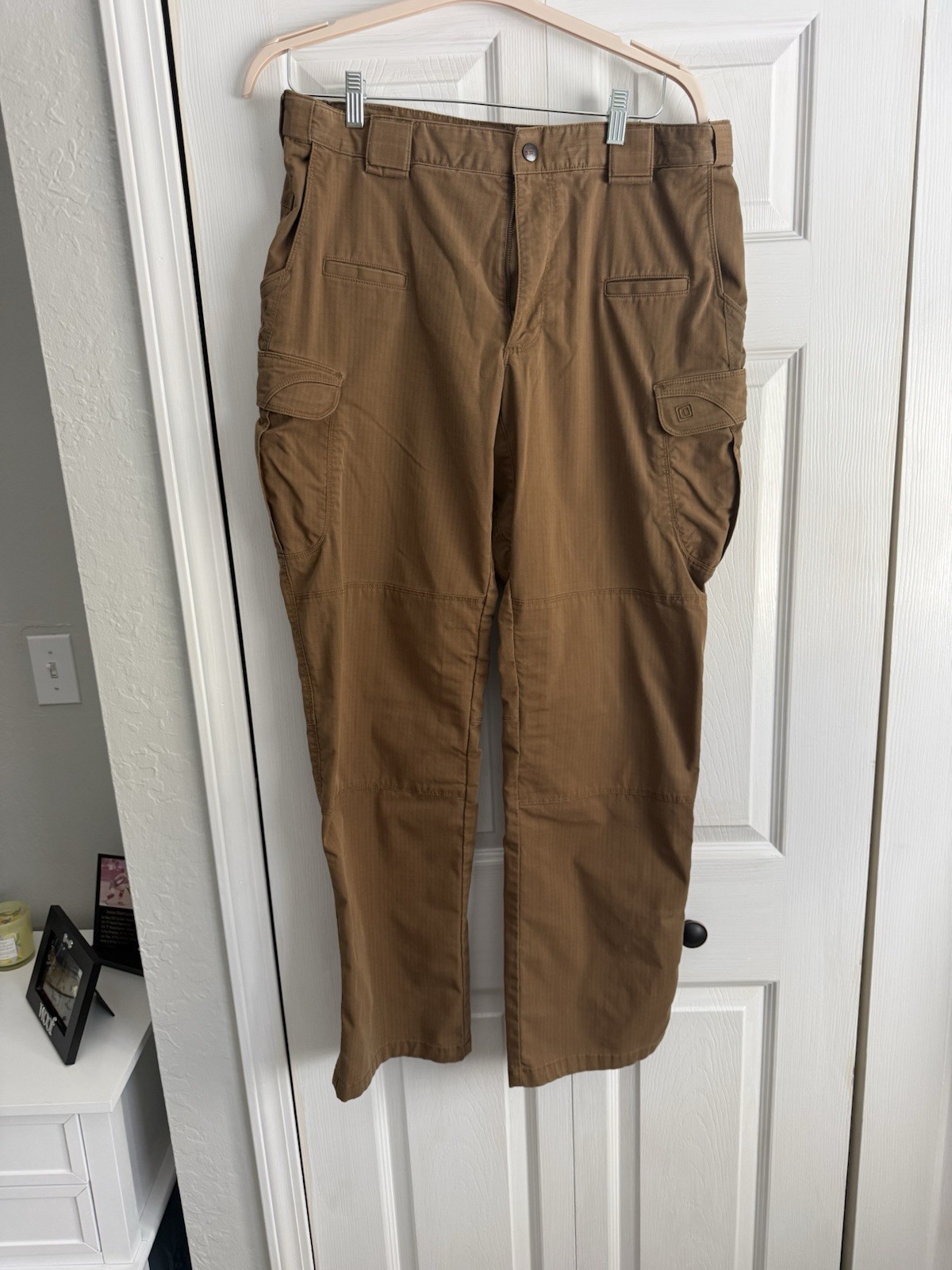 5.11 Tactical Men’s Brown Taclite Pro Ripstop Cargo Utility Pants 36×34
