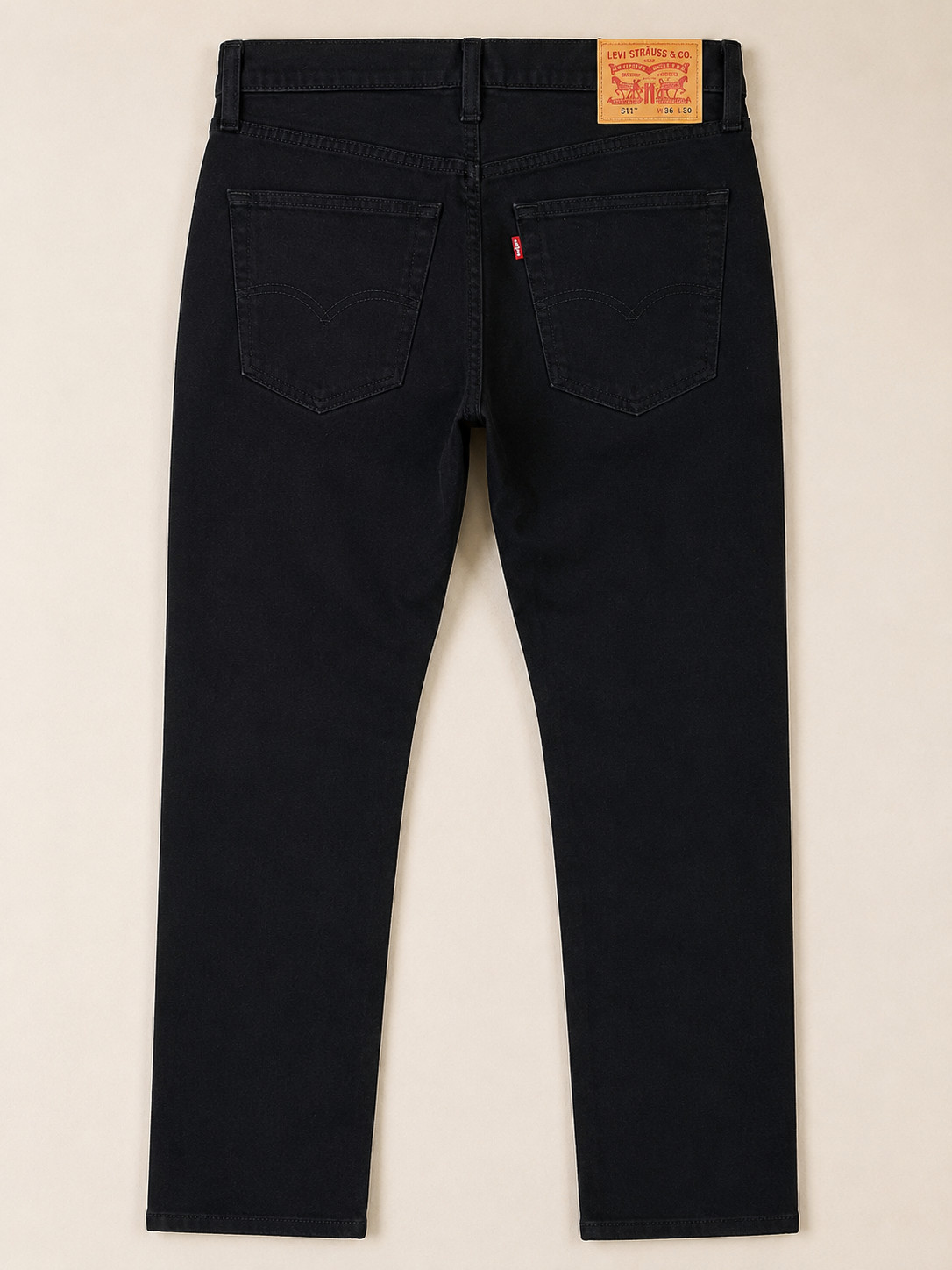 Levi’s 511 Slim Stretch Jeans Men’s 36×30 Black NWT Slim Fit Denim Pant