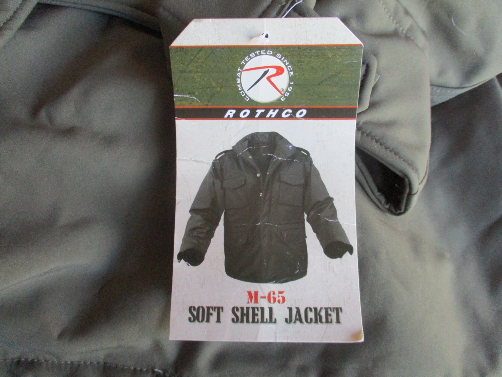 NWT Rothco VIETNAM WAR VETERAN Soft Shell M-65 Tactical Field Jacket, M65, XL