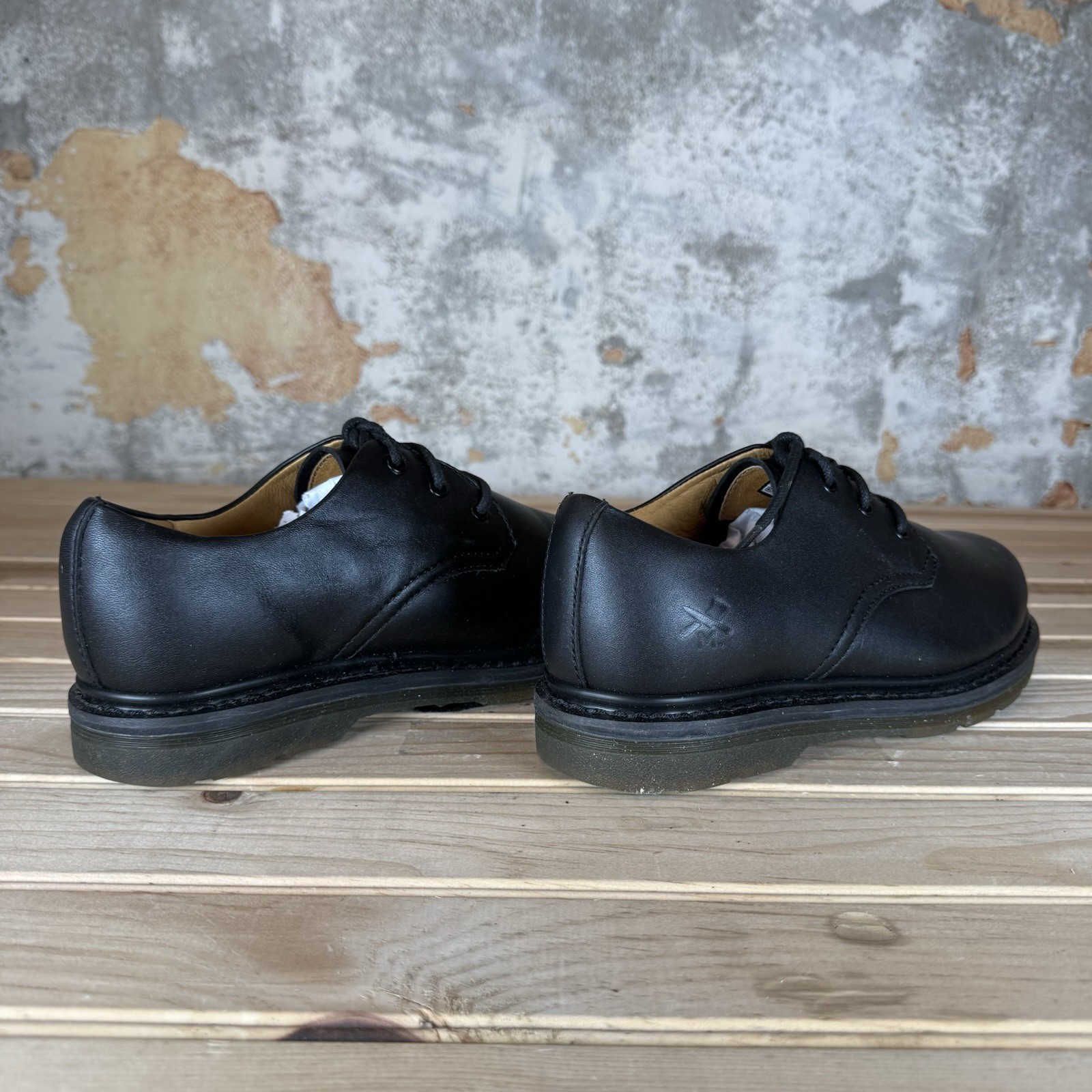 Shoes For Crews MOZO Minetta Oxford Gum Sole Leather Size 6M 7.5W Lace Up