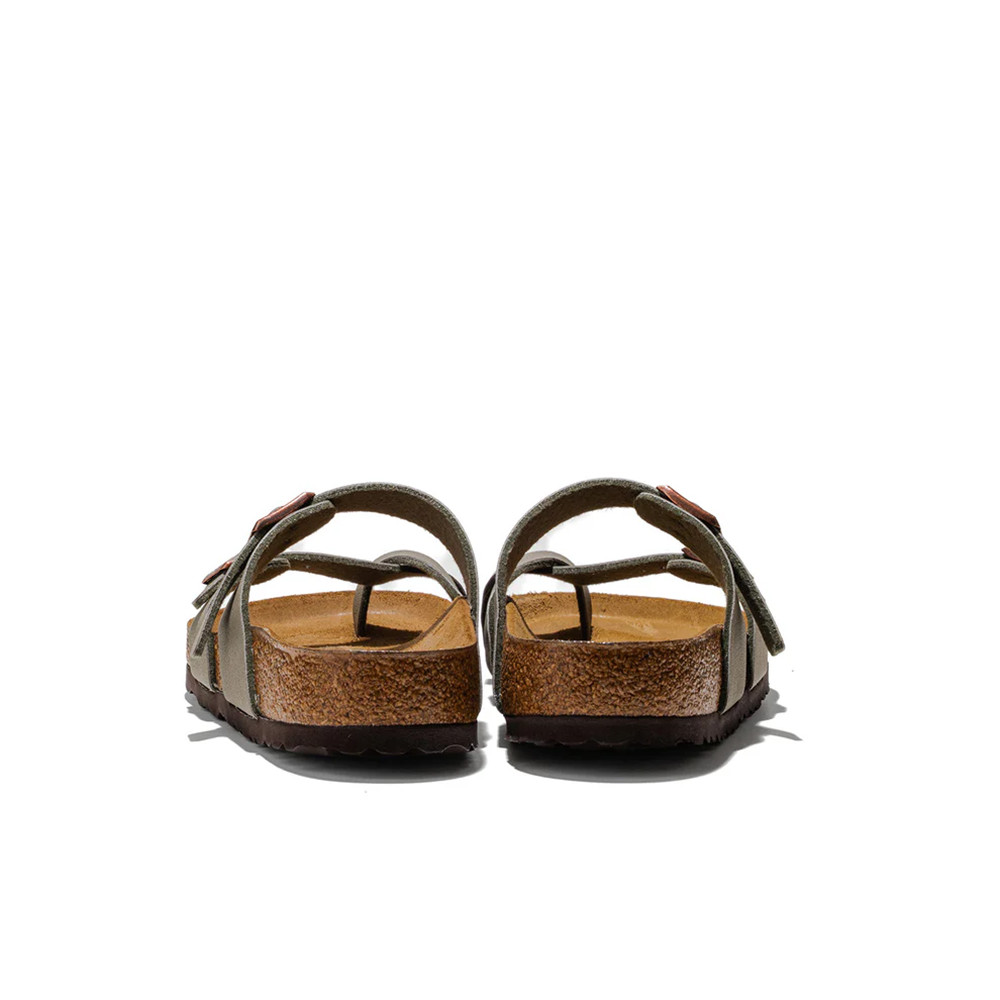 Birkenstock Mayari Flip Flops Soft Footbed Stone Birkibuc Sandal Women’s Shoes