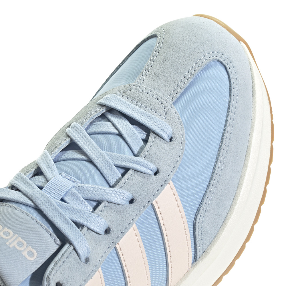 adidas Run 70S 2.0 Lace Up Womens Blue Sneakers Casual Shoes JP5467