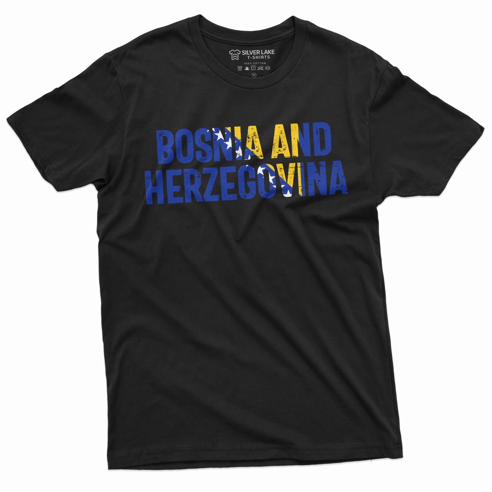 Bosnia and Herzegovina T-shirt zastava Bosne i Hercegovine Mens Womens T shirt