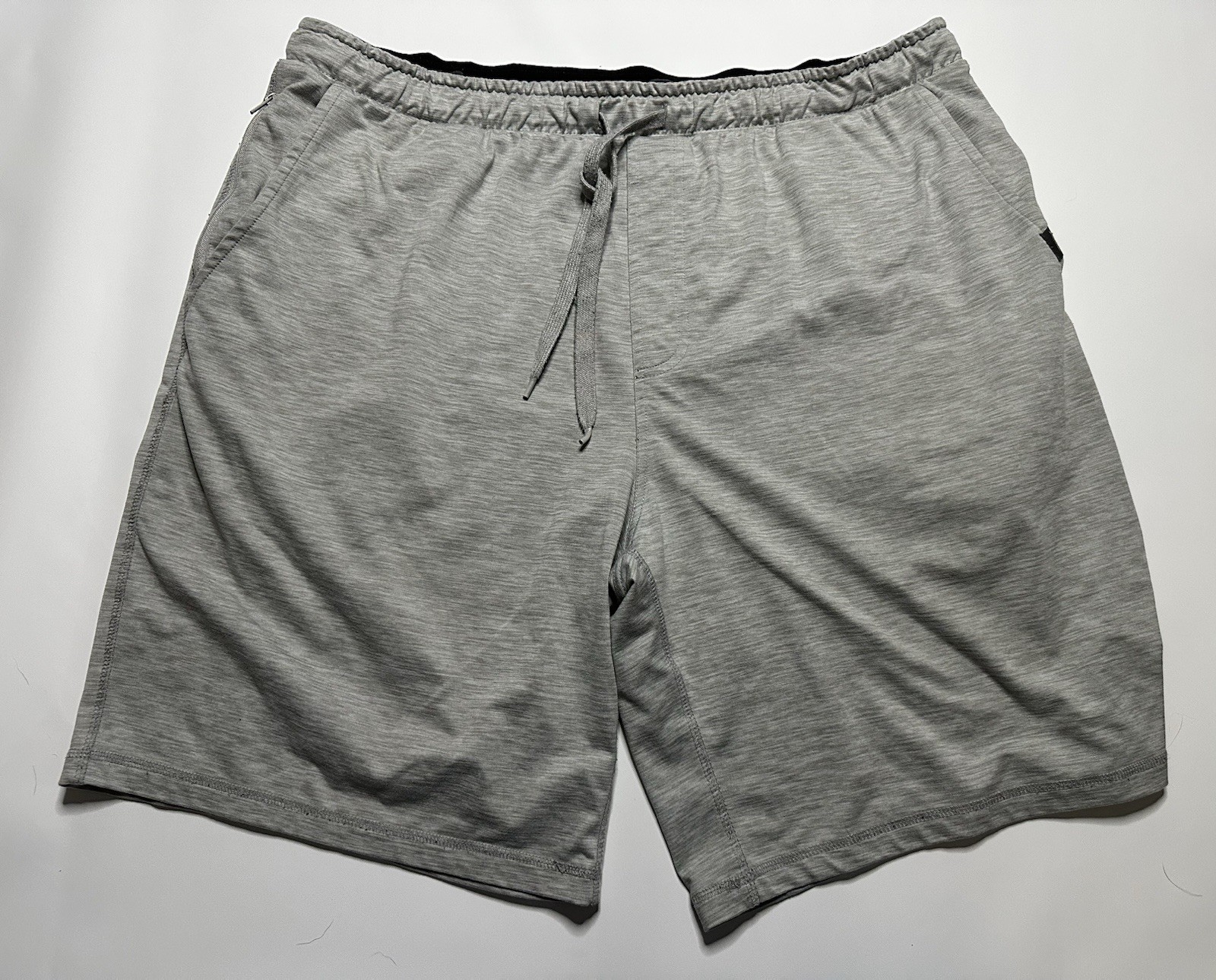 Mens Eddie Bauer Athletic Fabric Elastic Waist Lightweight Shorts XL Lounge SW53