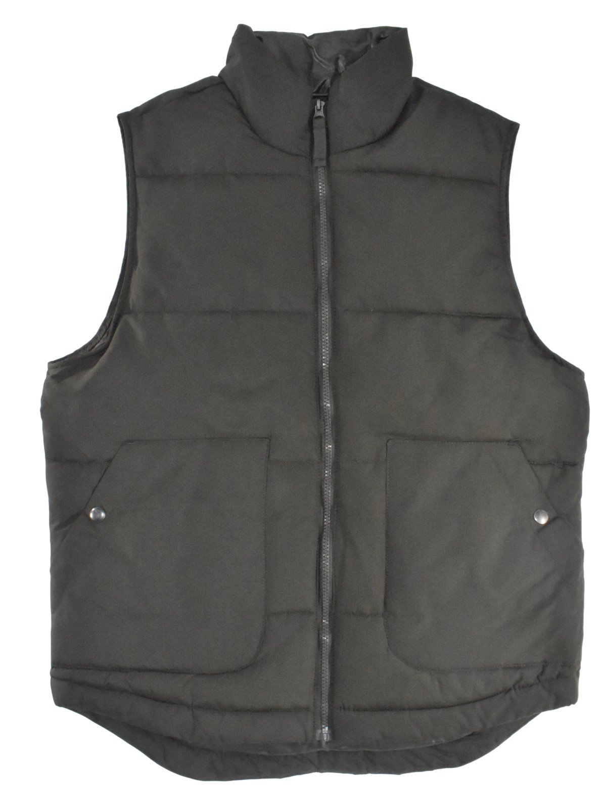 St. John’s Bay Men’s Puffer Vest – Dark Charcoal – S