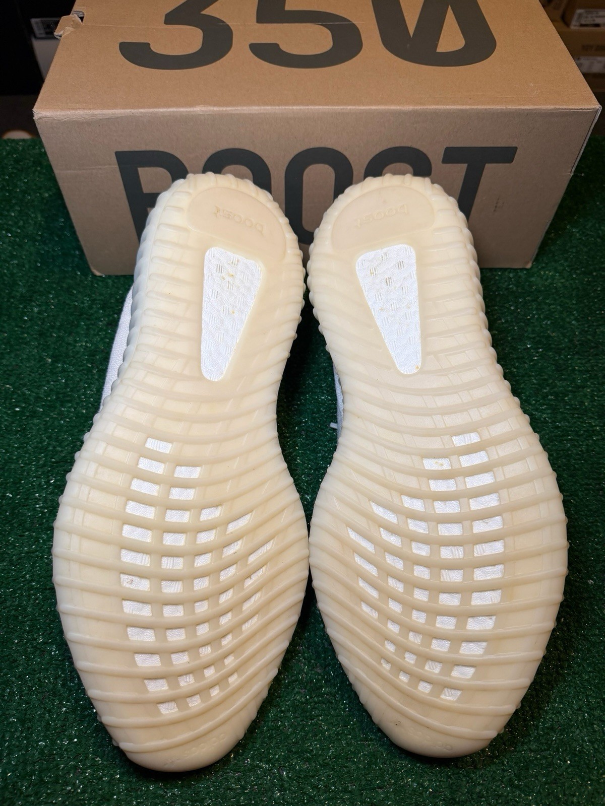 adidas Yeezy Boost 350 V2 Bone, Size 15, Lightly Worn With Box