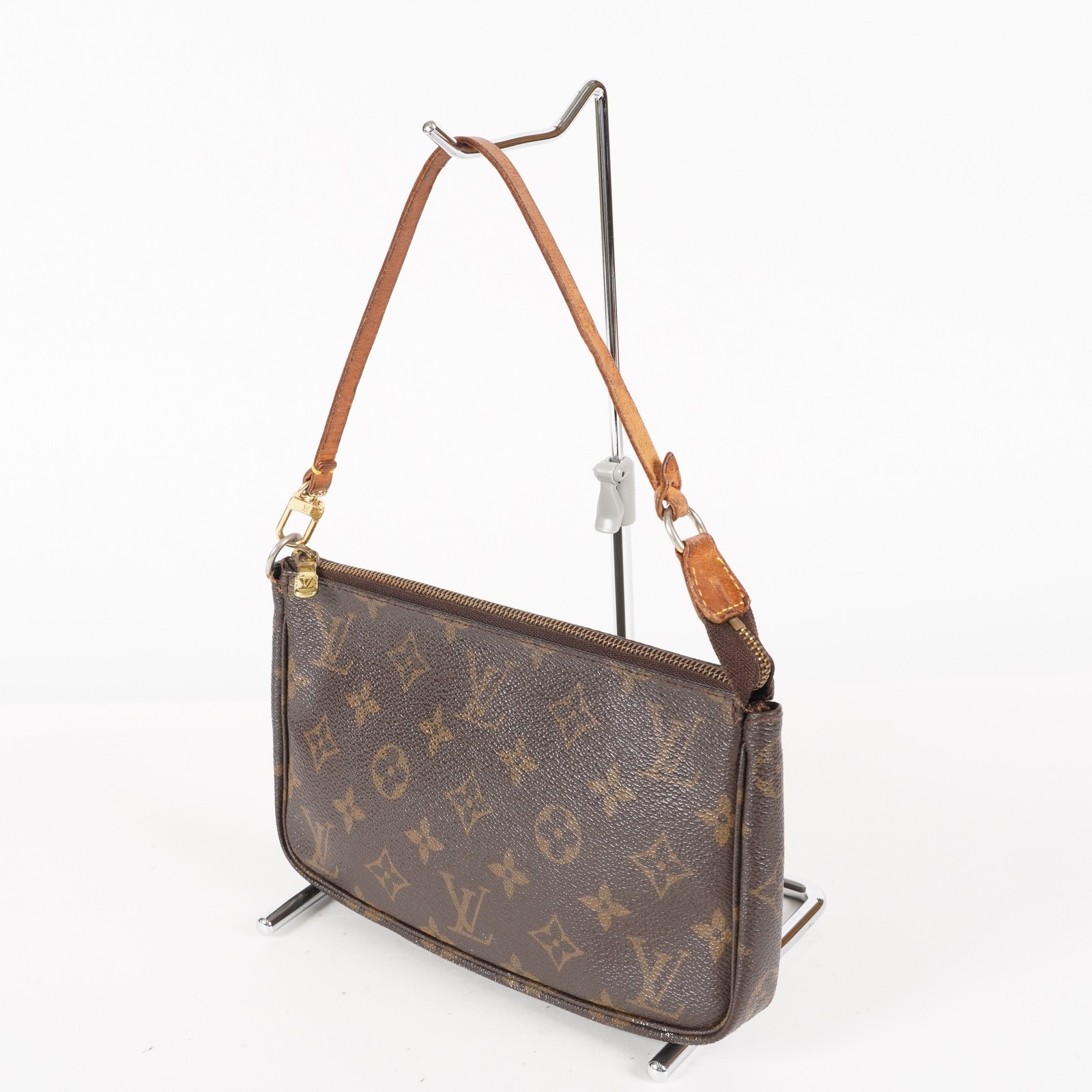 LOUIS VUITTON Monogram Pochette Accessories Pouch M51980 LV Auth 06E033080015