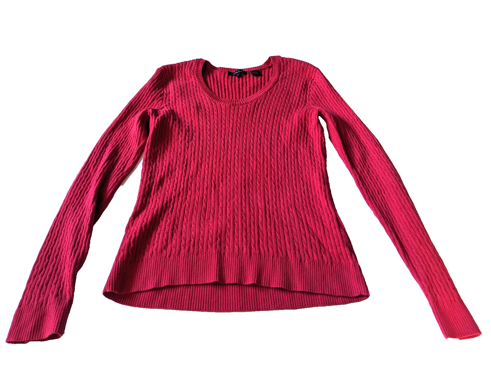 Jeanne Pierre Red + Blue Women’s Longsleeve Sweater Tops (Size M) Bundle