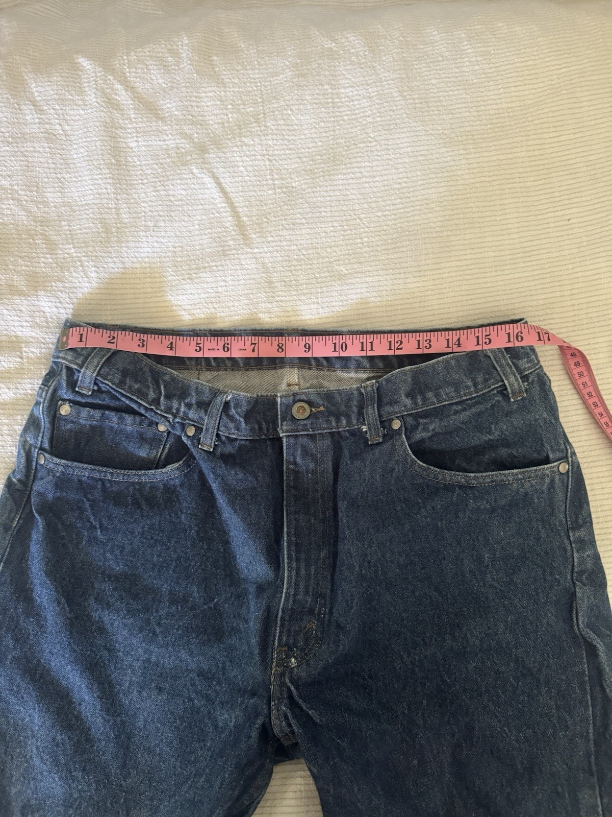 Levi Strauss & Co. Rare Vintage SilverTab Men’s Dark Wash Blue Denim Shorts