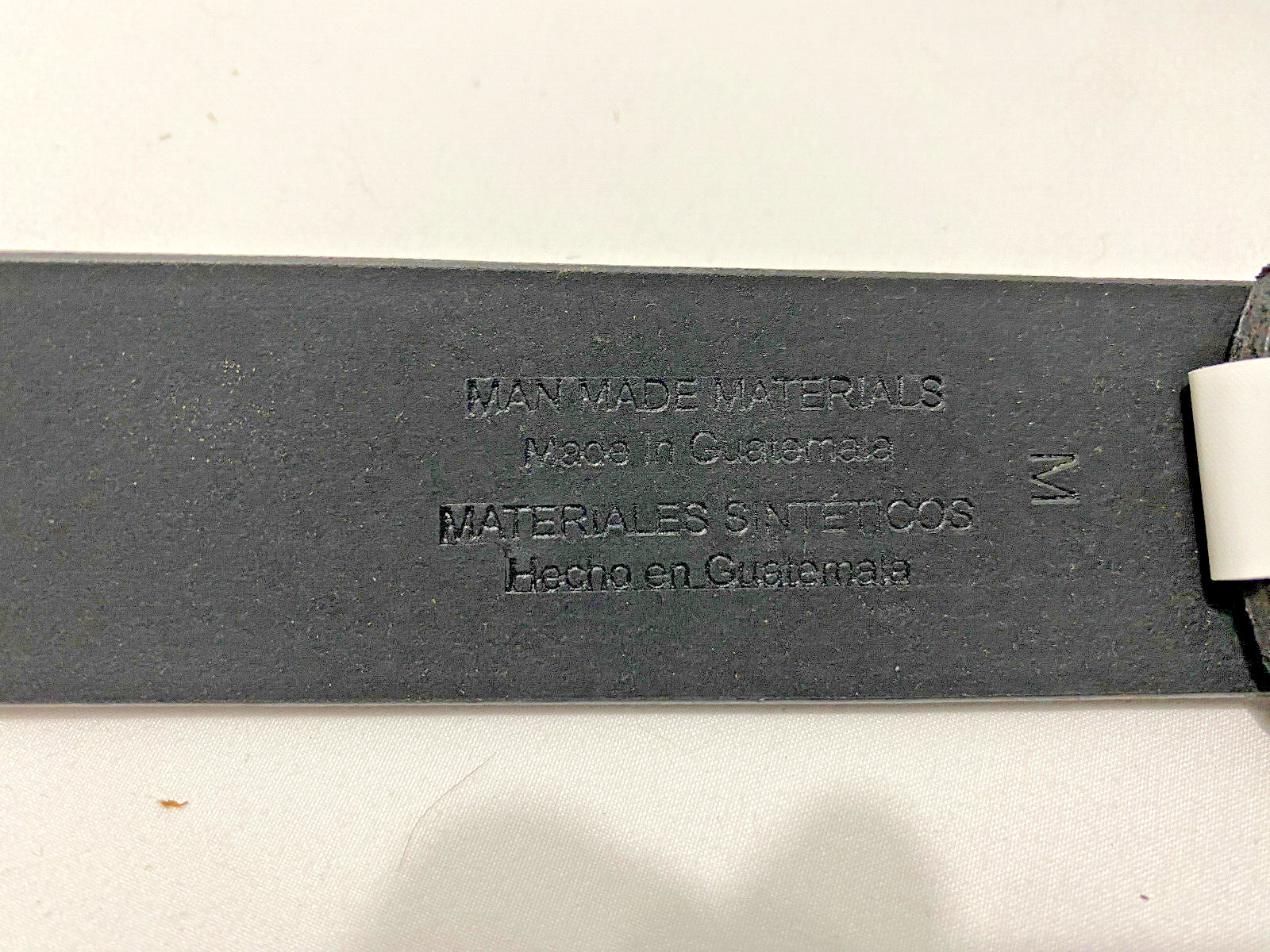 Womens Belt Black Man Made Materials 1.5″ Wide Size M Target