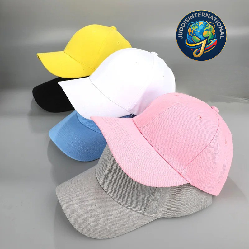 Plain Adjustable Military Solid Washed Cotton Polo Style Baseball Cap Caps Hat