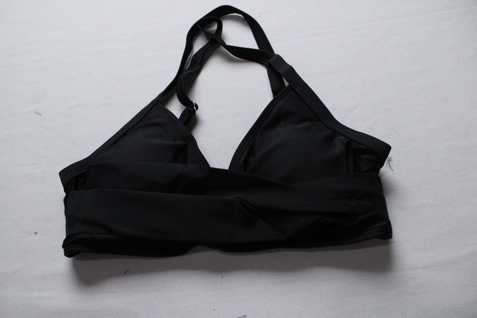 Blooming Jelly Women’s High Waisted Solid Bikini Set BL1 Black Medium NWT