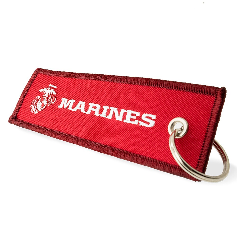 PinMart’s Officially Licensed U.S. Marine Corp Embroidered Keychain