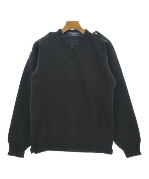 GUERNSEY WOOLLENS Sweaters Navy 40(Approx. M) 2200680996114