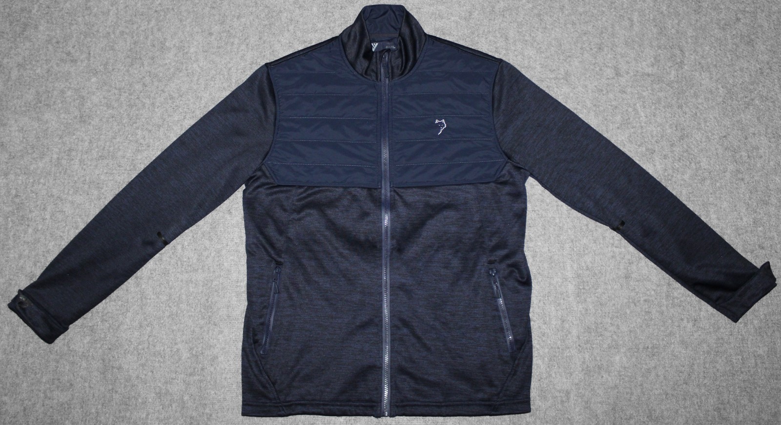 LEVELWEAR GOLF FLOW HYBRID JACKET + Wolf Run Golf Club Reno Nevada sz M Jacket
