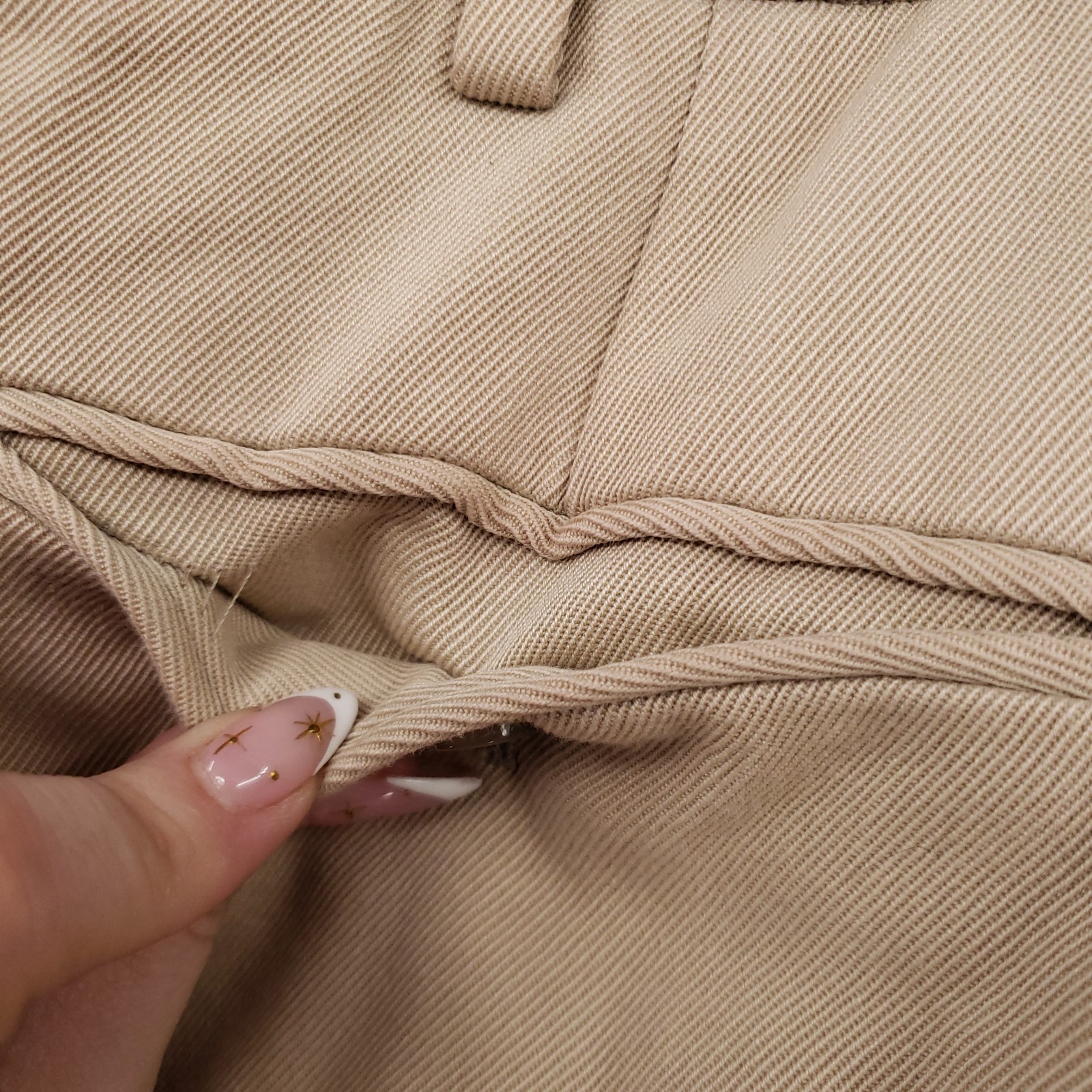 Gucci Pants Mens 30×26 48 Beige Gucci Bano Chino Flat Front Straight Trouser